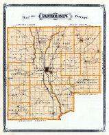 Bartholomew County, Indiana State Atlas 1876
